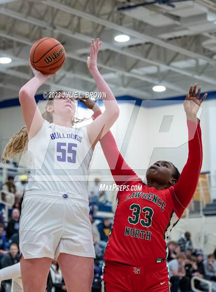 Thumbnail 1 in Lawrence North vs. Brownsburg (IHSAA Regional 5 Championship) photogallery.