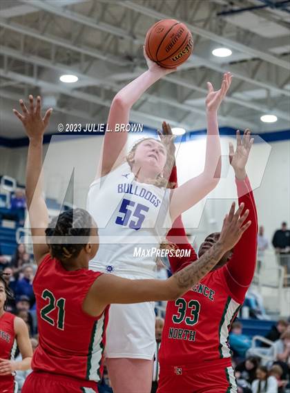Thumbnail 3 in Lawrence North vs. Brownsburg (IHSAA Regional 5 Championship) photogallery.