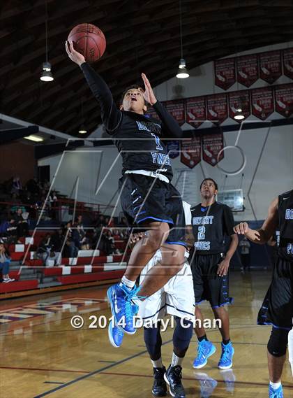 Thumbnail 1 in Desert Pines vs. Millikan (#D1Bound Southern California Christmas Classic) photogallery.