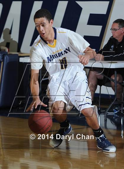 Thumbnail 3 in Desert Pines vs. Millikan (#D1Bound Southern California Christmas Classic) photogallery.