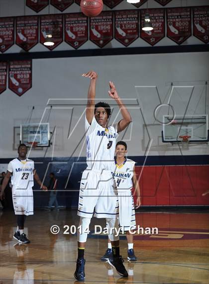 Thumbnail 2 in Desert Pines vs. Millikan (#D1Bound Southern California Christmas Classic) photogallery.