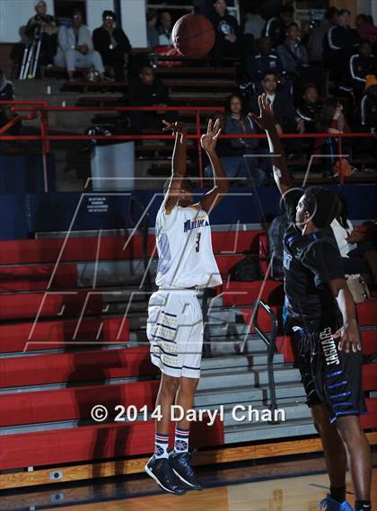 Thumbnail 3 in Desert Pines vs. Millikan (#D1Bound Southern California Christmas Classic) photogallery.