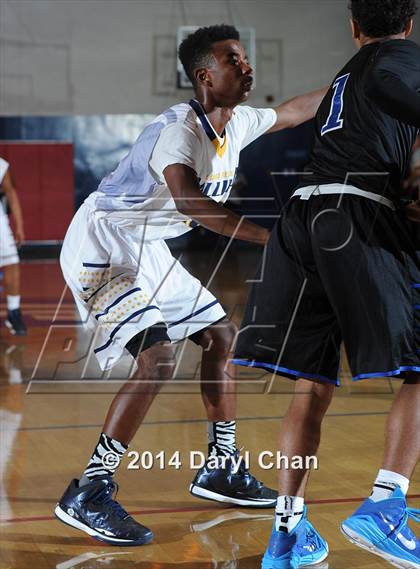 Thumbnail 1 in Desert Pines vs. Millikan (#D1Bound Southern California Christmas Classic) photogallery.