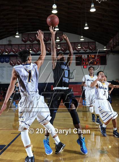 Thumbnail 3 in Desert Pines vs. Millikan (#D1Bound Southern California Christmas Classic) photogallery.
