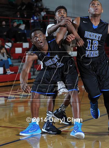 Thumbnail 2 in Desert Pines vs. Millikan (#D1Bound Southern California Christmas Classic) photogallery.