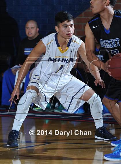 Thumbnail 3 in Desert Pines vs. Millikan (#D1Bound Southern California Christmas Classic) photogallery.