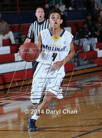 Thumbnail 1 in Desert Pines vs. Millikan (#D1Bound Southern California Christmas Classic) photogallery.
