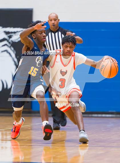 Thumbnail 1 in Carmel Christian vs. Rocky River (Phenom Lakesgiving) photogallery.