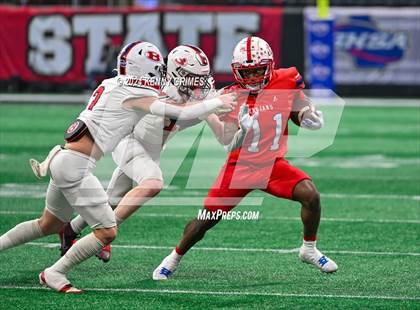 Thumbnail 1 in Bowdon vs. Brooks County (GHSA A Division 2 Championship) photogallery.