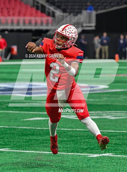 Thumbnail 2 in Bowdon vs. Brooks County (GHSA A Division 2 Championship) photogallery.