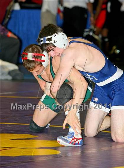 Thumbnail 2 in NYSPHSAA D1 Championships (96-140 Semifinals) photogallery.