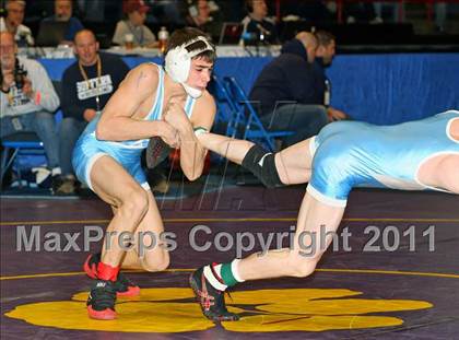 Thumbnail 1 in NYSPHSAA D1 Championships (96-140 Semifinals) photogallery.