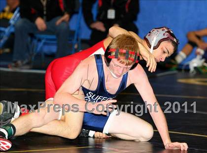 Thumbnail 3 in NYSPHSAA D1 Championships (96-140 Semifinals) photogallery.