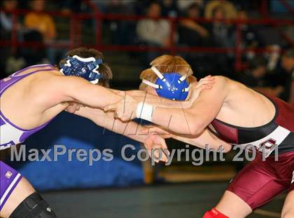 Thumbnail 1 in NYSPHSAA D1 Championships (96-140 Semifinals) photogallery.