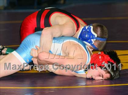 Thumbnail 2 in NYSPHSAA D1 Championships (96-140 Semifinals) photogallery.