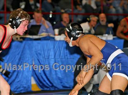 Thumbnail 2 in NYSPHSAA D1 Championships (96-140 Semifinals) photogallery.
