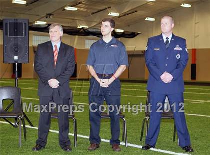 Thumbnail 1 in 2011 U.S. Air Force National Player of the Year - Jonathan Gray  photogallery.