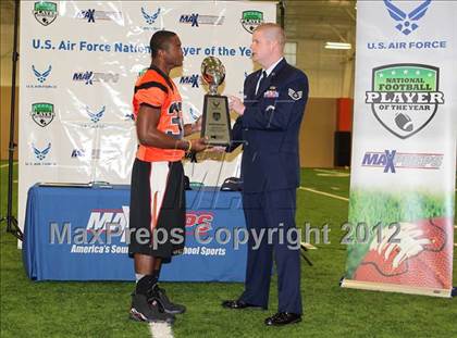 Thumbnail 1 in 2011 U.S. Air Force National Player of the Year - Jonathan Gray  photogallery.