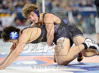 Thumbnail 1 in WIAA 3A 182 LB Championship photogallery.