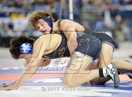 Thumbnail 2 in WIAA 3A 182 LB Championship photogallery.