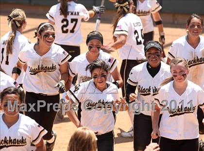 Thumbnail 3 in Calvary Chapel vs. Citrus Valley (CIF SS D6 Final) photogallery.