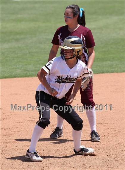 Thumbnail 2 in Calvary Chapel vs. Citrus Valley (CIF SS D6 Final) photogallery.