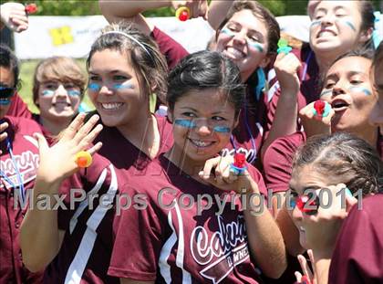 Thumbnail 2 in Calvary Chapel vs. Citrus Valley (CIF SS D6 Final) photogallery.