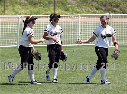 Thumbnail 3 in Calvary Chapel vs. Citrus Valley (CIF SS D6 Final) photogallery.