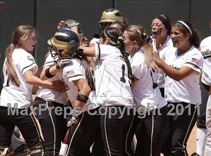 Thumbnail 3 in Calvary Chapel vs. Citrus Valley (CIF SS D6 Final) photogallery.