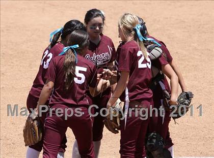 Thumbnail 2 in Calvary Chapel vs. Citrus Valley (CIF SS D6 Final) photogallery.