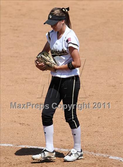 Thumbnail 3 in Calvary Chapel vs. Citrus Valley (CIF SS D6 Final) photogallery.