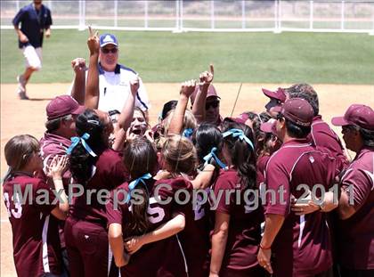 Thumbnail 2 in Calvary Chapel vs. Citrus Valley (CIF SS D6 Final) photogallery.