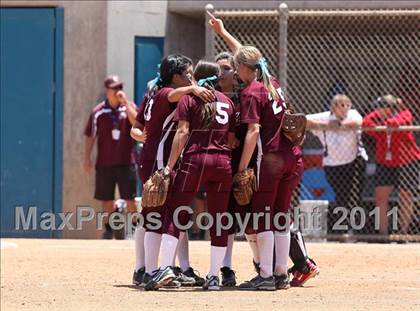 Thumbnail 1 in Calvary Chapel vs. Citrus Valley (CIF SS D6 Final) photogallery.