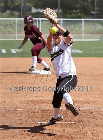 Thumbnail 2 in Calvary Chapel vs. Citrus Valley (CIF SS D6 Final) photogallery.