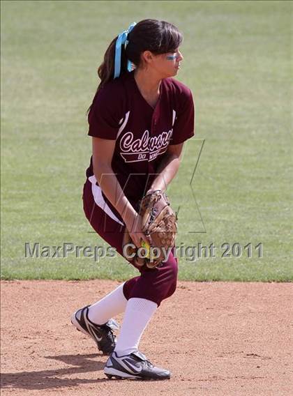 Thumbnail 3 in Calvary Chapel vs. Citrus Valley (CIF SS D6 Final) photogallery.