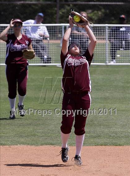 Thumbnail 2 in Calvary Chapel vs. Citrus Valley (CIF SS D6 Final) photogallery.