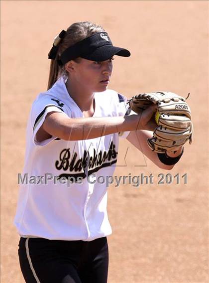 Thumbnail 3 in Calvary Chapel vs. Citrus Valley (CIF SS D6 Final) photogallery.