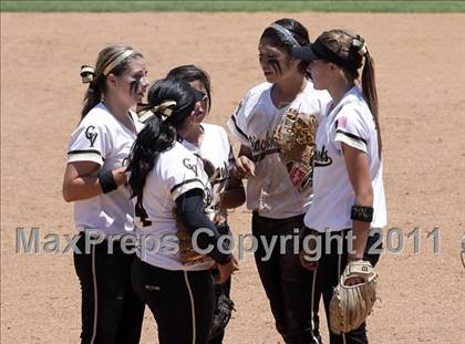 Thumbnail 1 in Calvary Chapel vs. Citrus Valley (CIF SS D6 Final) photogallery.