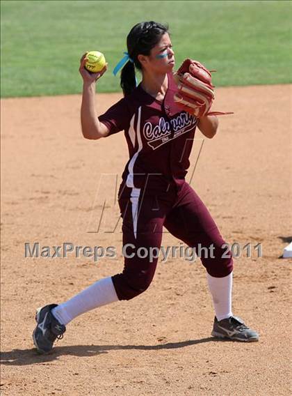Thumbnail 2 in Calvary Chapel vs. Citrus Valley (CIF SS D6 Final) photogallery.