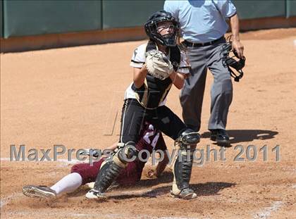 Thumbnail 2 in Calvary Chapel vs. Citrus Valley (CIF SS D6 Final) photogallery.