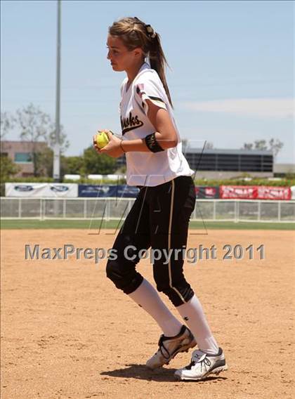 Thumbnail 3 in Calvary Chapel vs. Citrus Valley (CIF SS D6 Final) photogallery.