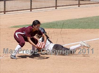 Thumbnail 3 in Calvary Chapel vs. Citrus Valley (CIF SS D6 Final) photogallery.