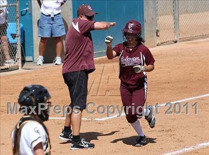 Thumbnail 3 in Calvary Chapel vs. Citrus Valley (CIF SS D6 Final) photogallery.