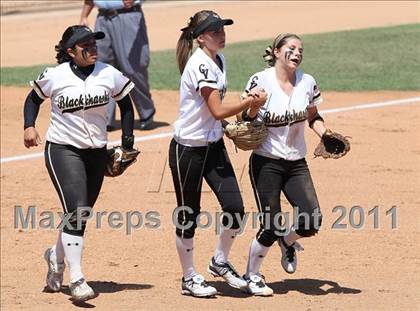 Thumbnail 3 in Calvary Chapel vs. Citrus Valley (CIF SS D6 Final) photogallery.