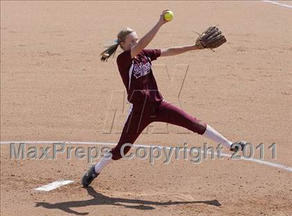 Thumbnail 2 in Calvary Chapel vs. Citrus Valley (CIF SS D6 Final) photogallery.