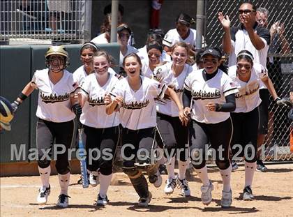 Thumbnail 1 in Calvary Chapel vs. Citrus Valley (CIF SS D6 Final) photogallery.