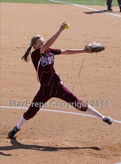 Thumbnail 2 in Calvary Chapel vs. Citrus Valley (CIF SS D6 Final) photogallery.