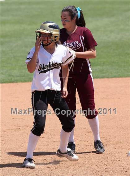 Thumbnail 3 in Calvary Chapel vs. Citrus Valley (CIF SS D6 Final) photogallery.