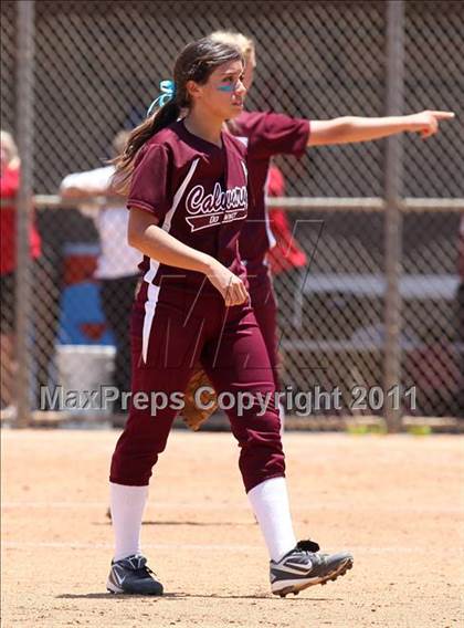 Thumbnail 2 in Calvary Chapel vs. Citrus Valley (CIF SS D6 Final) photogallery.
