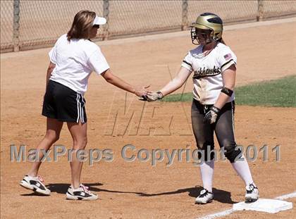Thumbnail 2 in Calvary Chapel vs. Citrus Valley (CIF SS D6 Final) photogallery.